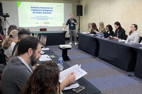 Paraná recebe reunião de capacitação sobre febre amarela do Sul e Sudeste