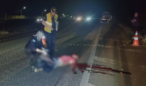 Imagem referente a Homem que morreu atropelado na BR-467 é identificado