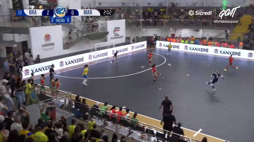 Meninas do Stein Cascavel brilham na seleção e marcam na vitória do Brasil por 7×0 contra o Marrocos