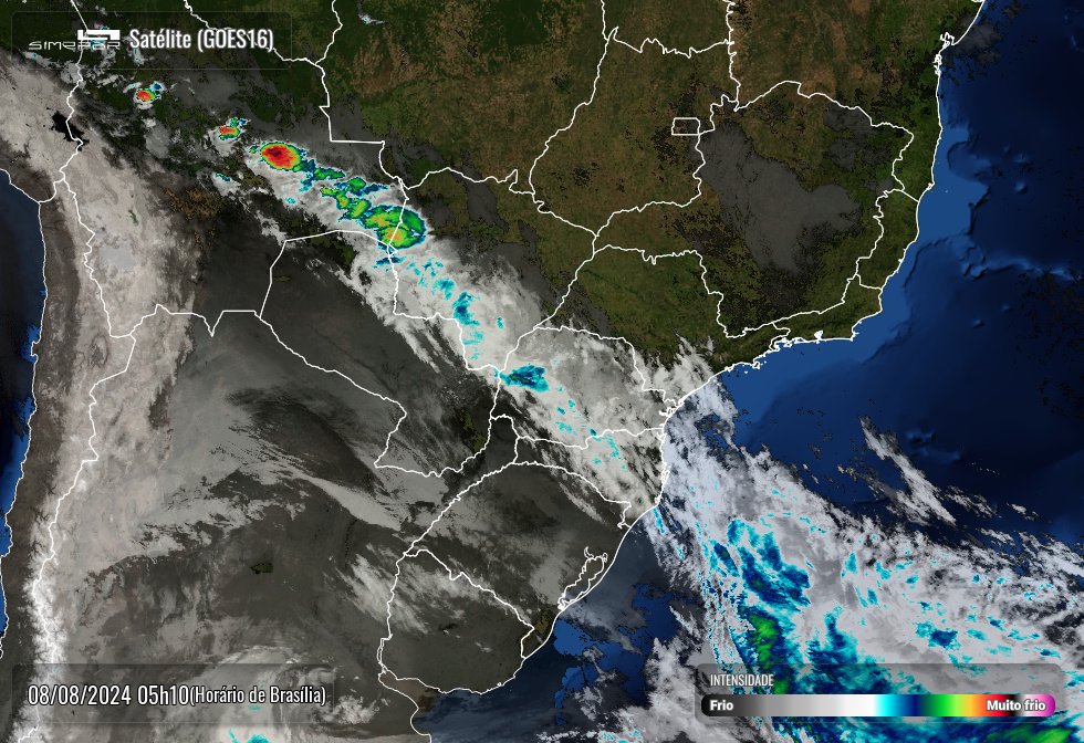 O frio está chegando! Cascavel enfrenta chuvas e queda de temperatura nesta quinta-feira