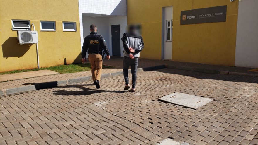 Homem é preso após quebrar braço de ex-companheira durante agressão em Guaraniaçu