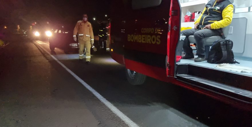 Condutor de Astra fica ferido em acidente na PRc-467 em Cascavel