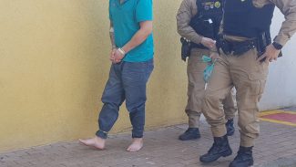 Homem esfaqueado no bairro Floresta é preso e encaminhado à Delegacia após receber alta médica