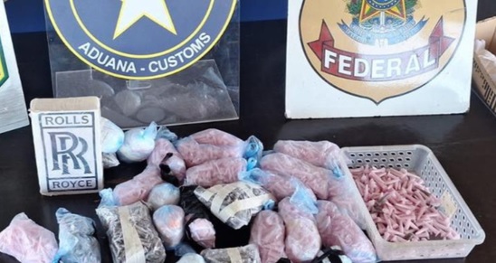 Delivery de droga? Mototaxista é preso na Ponte Internacional da Amizade traficando cocaína