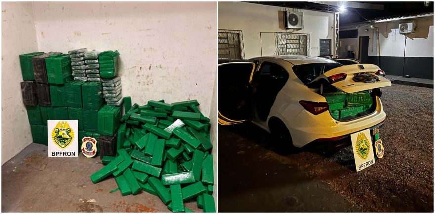 Operação conjunta prende traficante com quase 800 kg de maconha em Cascavel