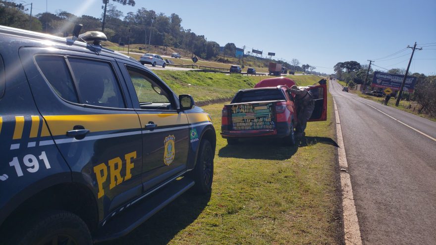 Grande apreensão de drogas é realizada pela PRF na BR-277, em Cascavel