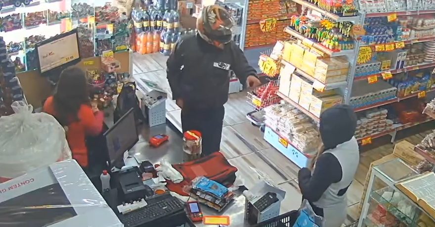 PCPR divulga imagens de roubo ocorrido em Piraquara