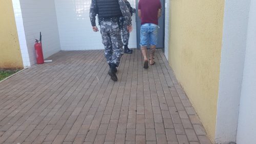 Imagem referente a Homem é preso pelo Pelotão de Choque em Cascavel