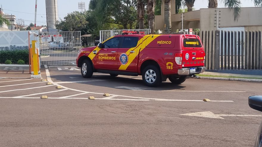 Idosa é socorrida após sofrer suspeita de infarto no Parque Verde