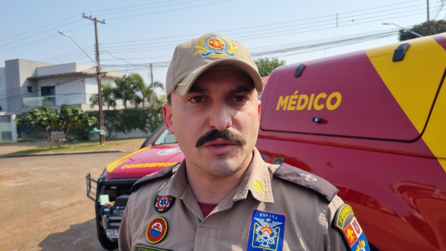 Tenente dá detalhes sobre atendimento a vítima que sofreu trauma cranioencefálico no Cataratas