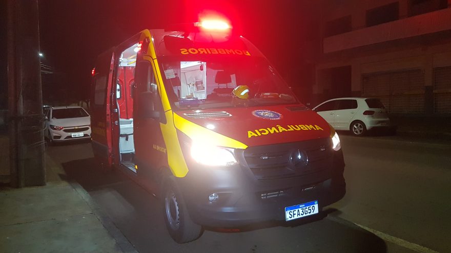 Idosa fica ferida ao sofrer queda na Rua General Osório em Cascavel