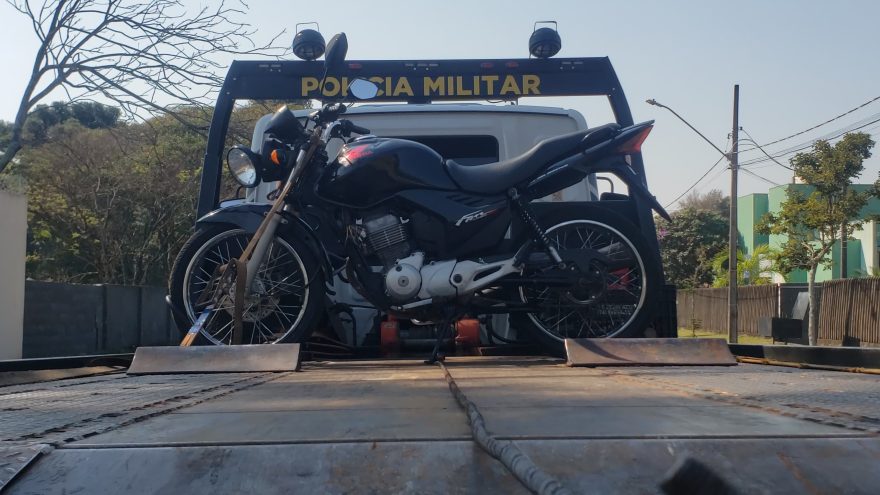 Após furto, moto é recuperada em Santa Tereza do Oeste