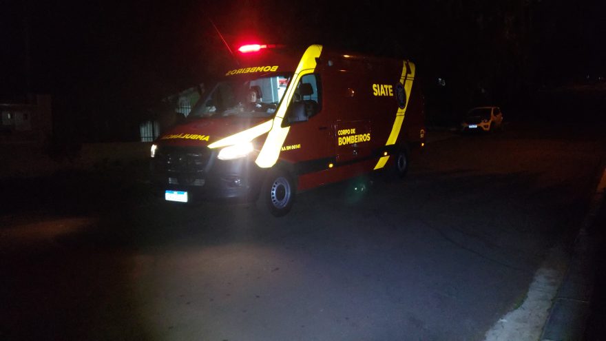 Siate socorre vítima ferida no bairro Parque São Paulo