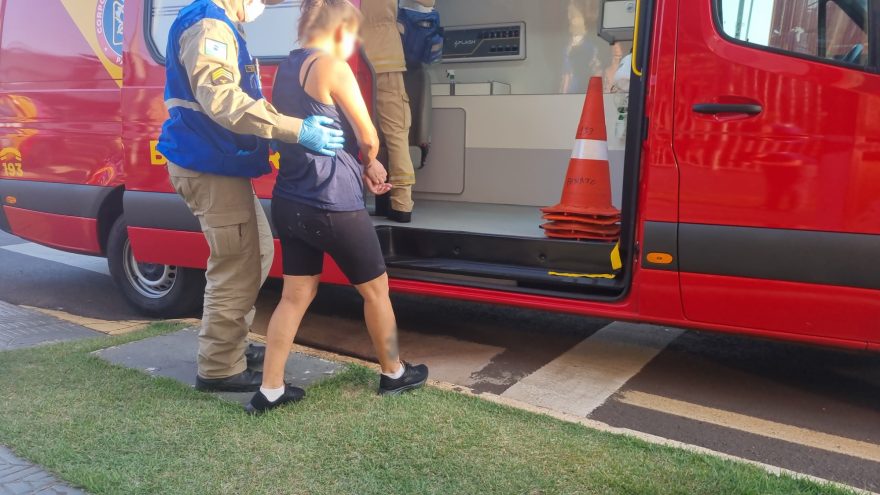 Siate atende vítima de atropelamento no Centro