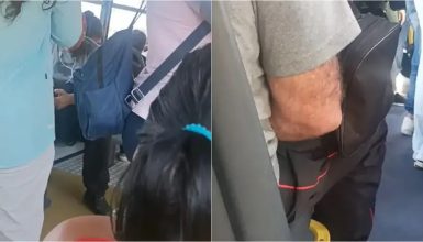 Imagem referente a Passageiro é preso por importunação sexual após se masturbar dentro de ônibus