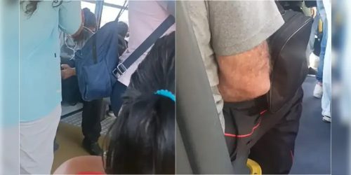 Imagem referente a Passageiro é preso por importunação sexual após se masturbar dentro de ônibus