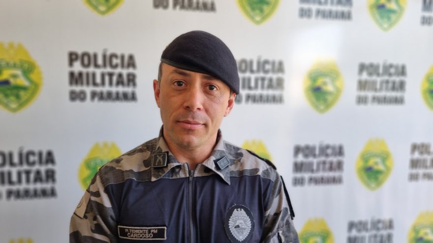 Tenente dá detalhes sobre prisão do homem que levou filho menor de idade para cometer furto