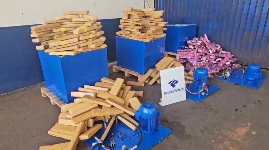Receita Federal apreende 360,2 kg de maconha em transportadora em Cascavel