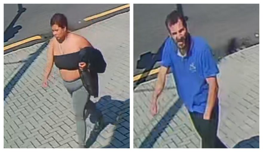 Polícia divulga imagens de casal suspeito de abusar sexualmente de motorista de aplicativo