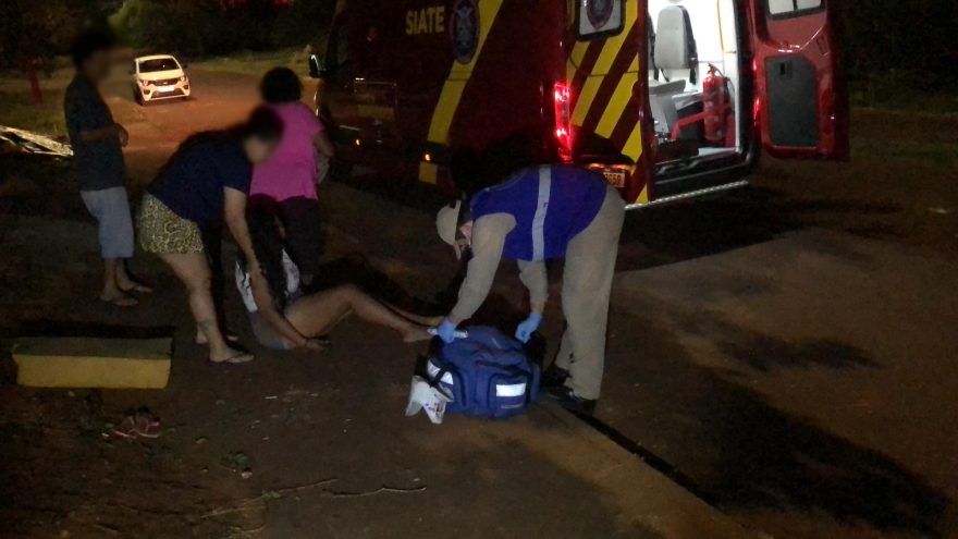 Mulher é golpeada no pescoço com chave de fenda no Santa Cruz; marido é o suspeito