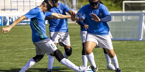 Imagem referente a Futebol de cegos: maior campeão paralímpico, Brasil mira hexa em Paris