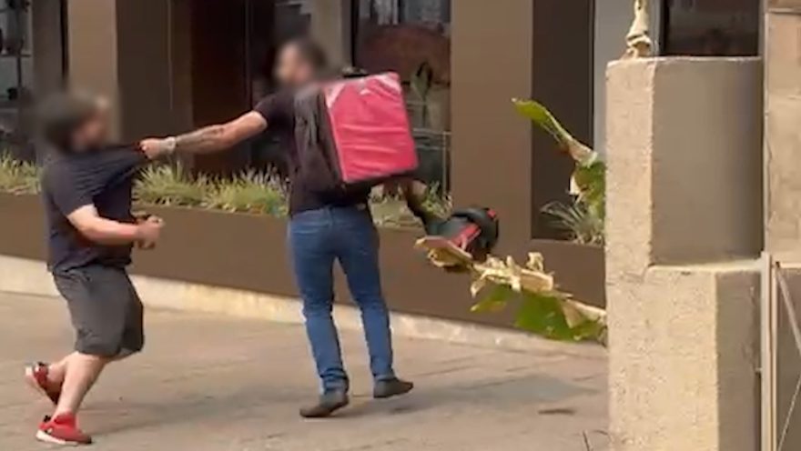 Novas imagens revelam desfecho de briga de trânsito em Cascavel