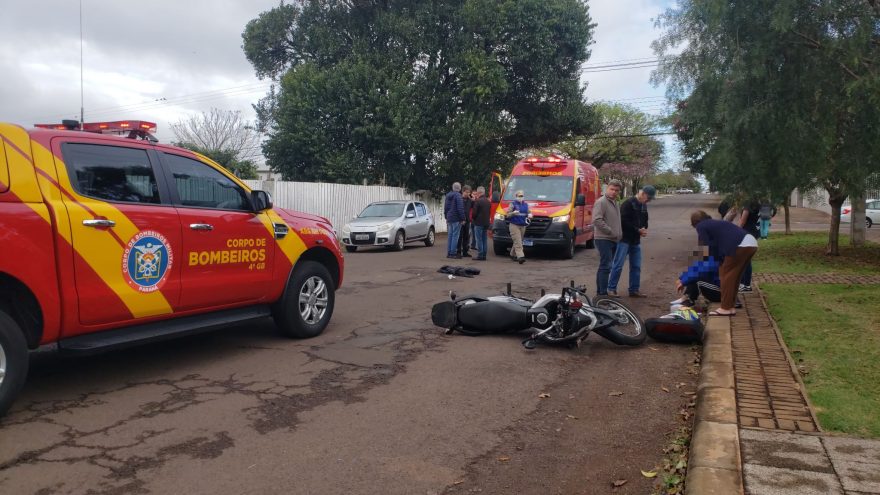 Mãe e filho ficam feridos após grave acidente no Maria Luiza