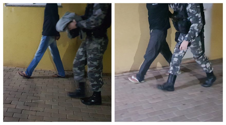 Unidos na amizade e no crime! Foragidos da Justiça são presos juntos no Riviera