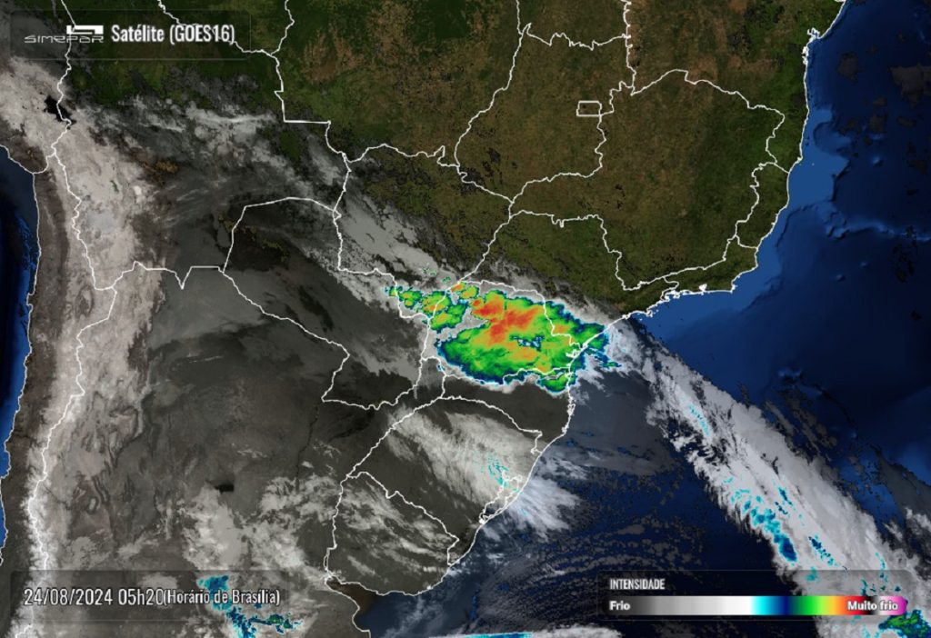 Previsão de sábado nublado com máxima de 18°C em Cascavel