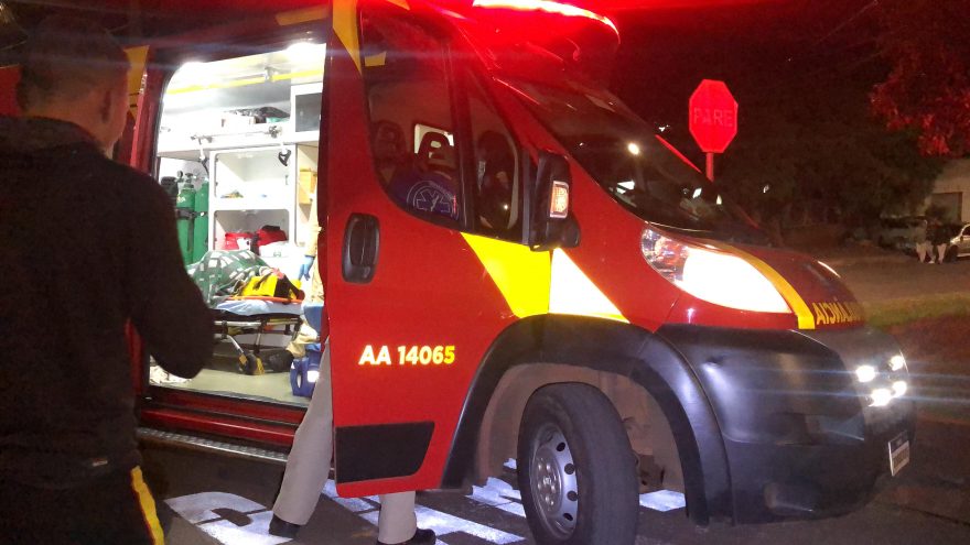 Homem cai de bicicleta e fica ferido no Alto Alegre