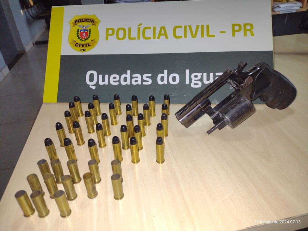 Tiroteio em bar de Quedas do Iguaçu termina com prisão de suspeito Tiroteio em bar de Quedas do Iguaçu termina com prisão de suspeito
