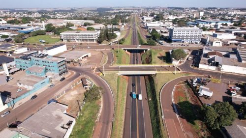 Imagem referente a Em razão das obras na Av. Carlos Gomes fluxo de veículos no viaduto da Carelli será bloqueado na quarta-feira (28)