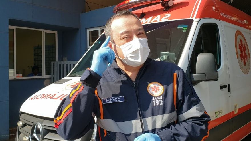 Médico do Samu dá detalhes sobre ocorrência de projétil de arma de fogo que transpassou cabeça de homem