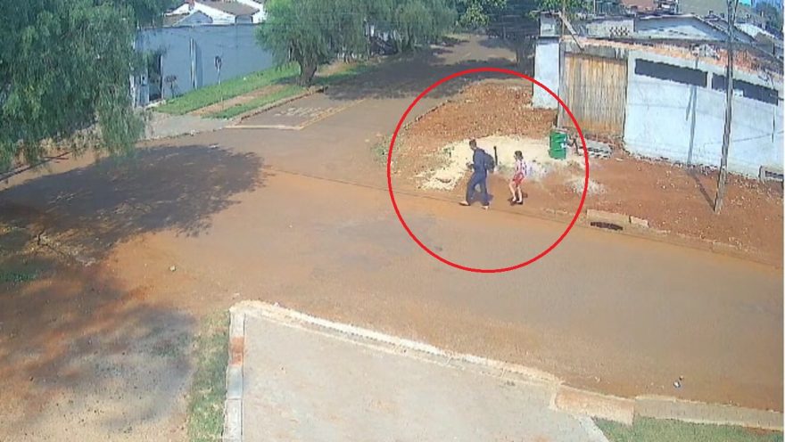 Câmera flagra última vez que irmãos são vistos antes de desaparecerem em Cascavel