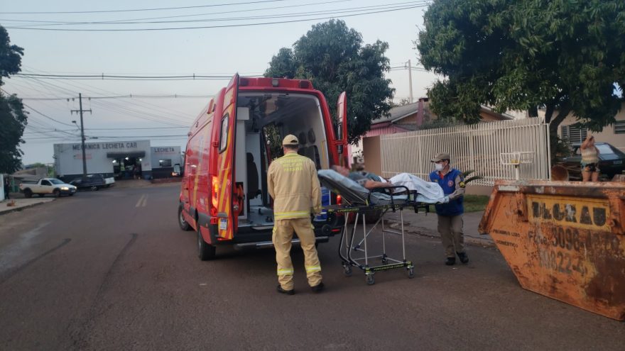 Idosa de 72 anos fica ferida ao sofrer queda no São Cristóvão