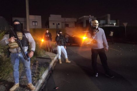 Simulado da PM de combate ao “novo cangaço” movimenta madrugada em Ponta Grossa