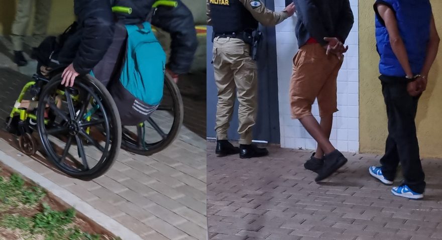 Rápida ação da PM prende trio suspeito de roubo em Cascavel