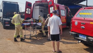 Imagem referente a Morre proprietário de lava car que caiu de caminhão no bairro Cataratas