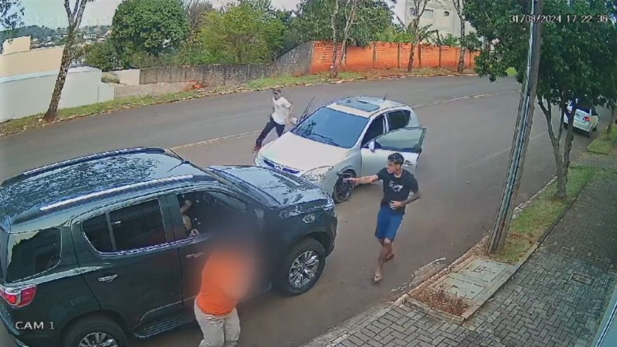 Vídeo mostra momento em que mulher foi sequestrada na Região Oeste do Paraná