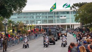 Dia da Independência: 6,2 mil pessoas devem desfilar no 7 de setembro em Curitiba