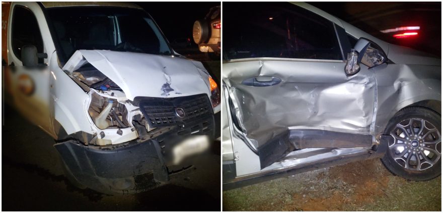 Veículos com placas de Cascavel se envolvem em acidente na BR-277 em Santa Tereza do Oeste