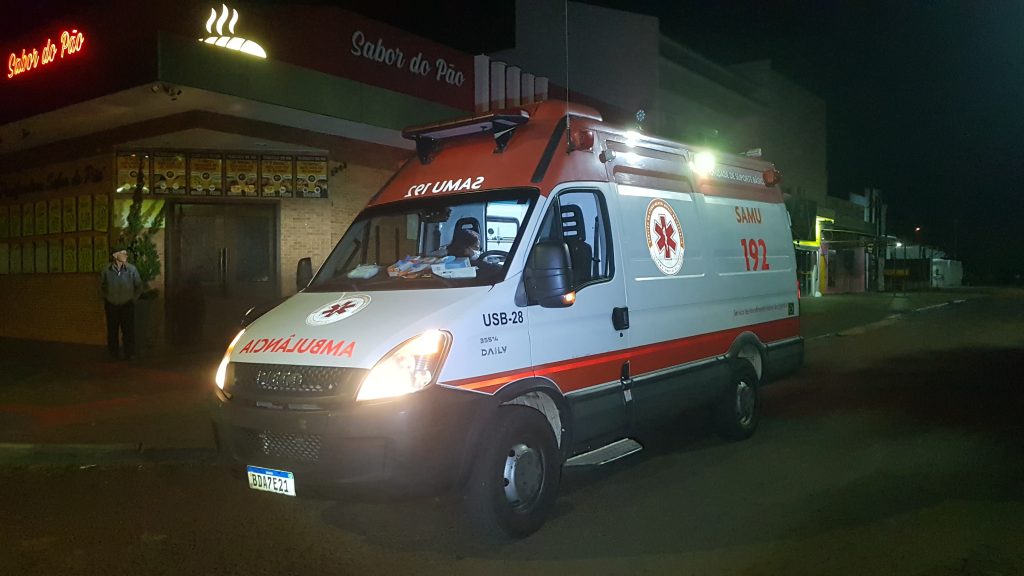 Rapaz em crise convulsiva é atendido pelo Samu no Santa Felicidade