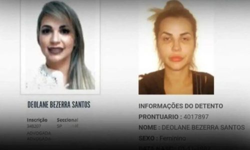 Imagem referente a #A mãe tá enjaulada: foto de Deolane Bezerra no sistema prisional gera alvoroço