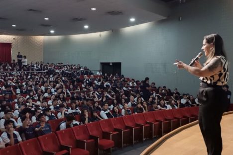 Imagem referente a PCPR leva palestra sobre assédio e importunação sexual a 800 estudantes em Curitiba