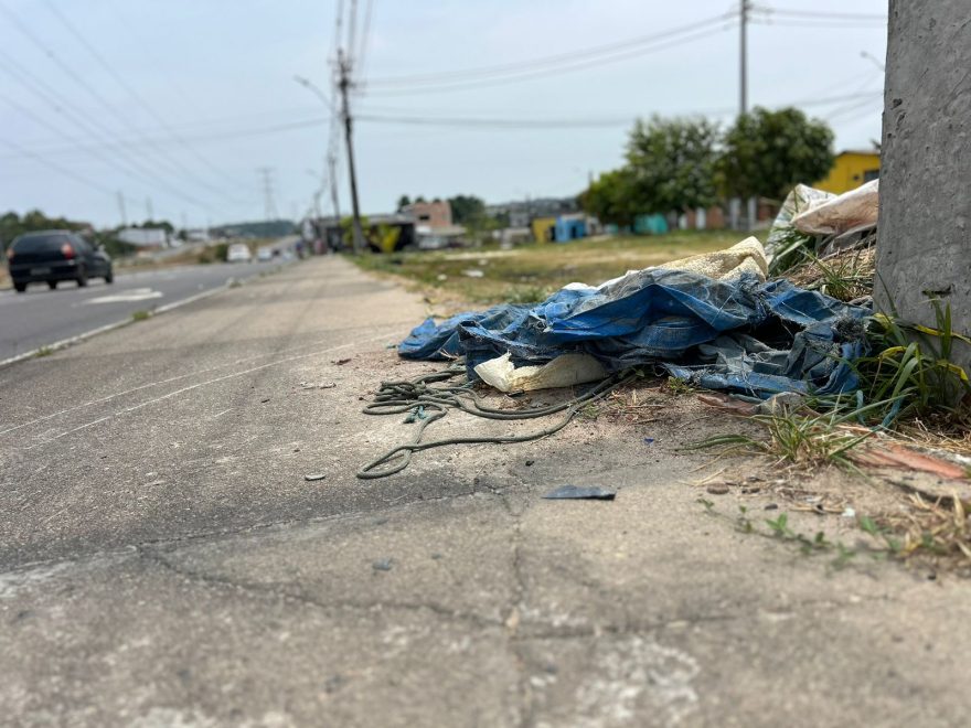 Corpo esquartejado é encontrado por moradores dentro de saco plástico; veja vídeo