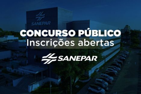 Imagem referente a Estão abertas as inscrições para o concurso público da Sanepar