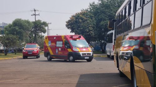 Imagem referente a Explosão com princípio de incêndio deixa pessoas feridas em empresa de Cascavel