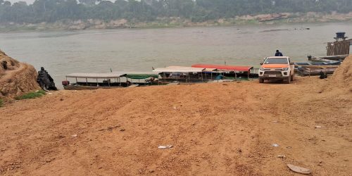 Imagem referente a Seca no Rio Madeira e queimadas afetam moradores de Porto Velho