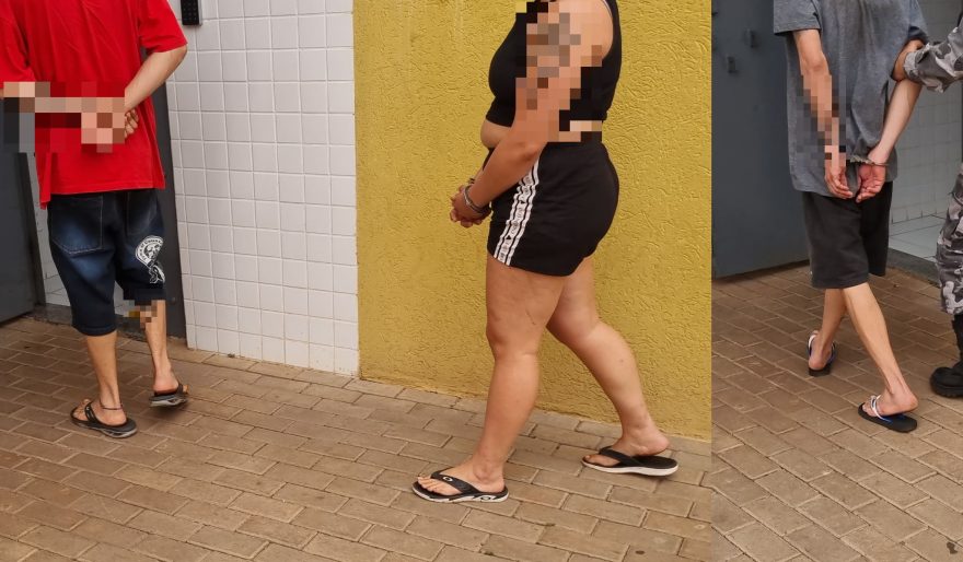 Três são presos durante investigação contra o tráfico de drogas em Cascavel