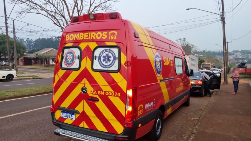 Crianças ficam feridas em acidente na Rua Olindo Periolo